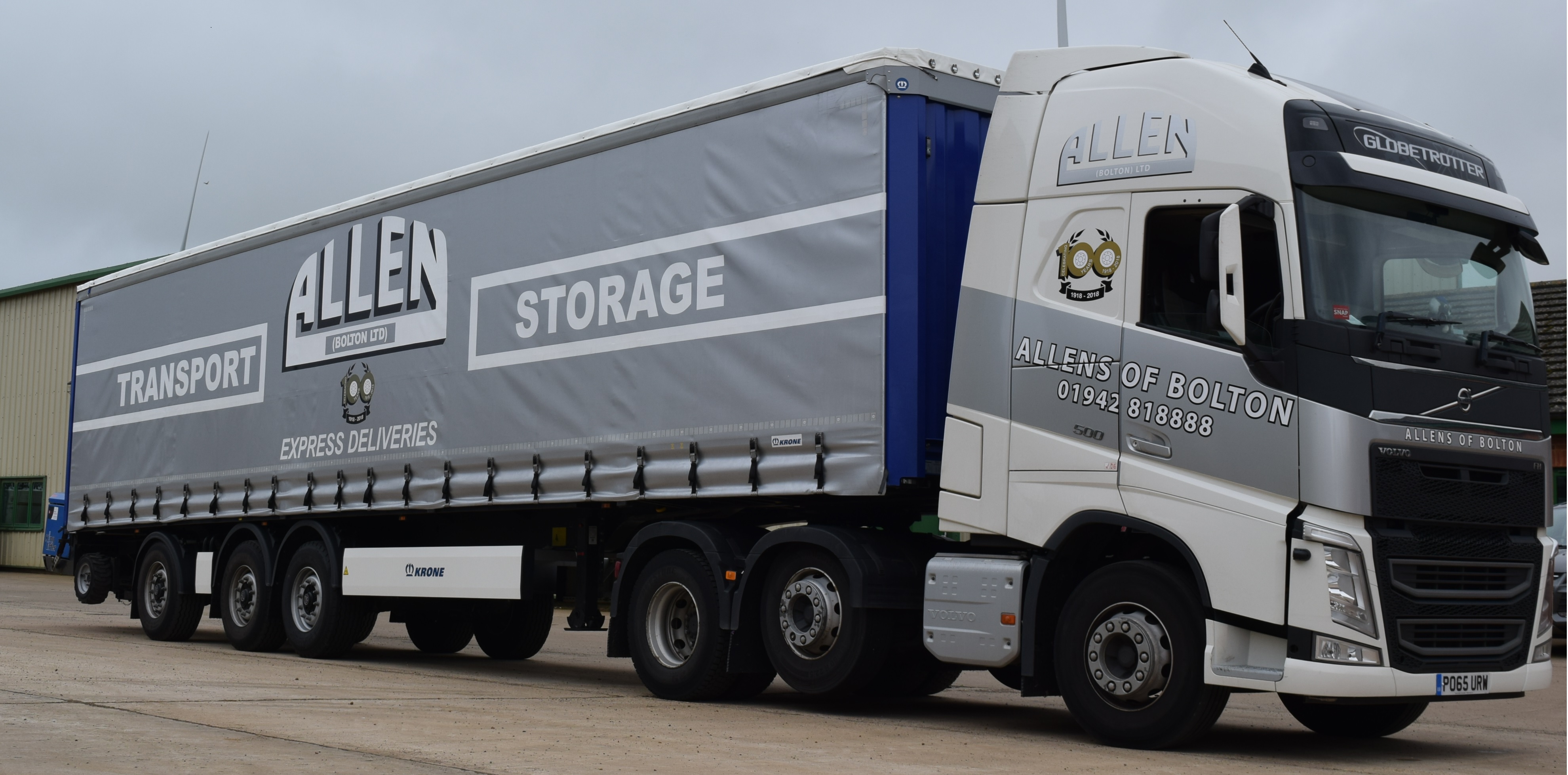 Allen Transport Haulage Bolton Trailer And Moffett